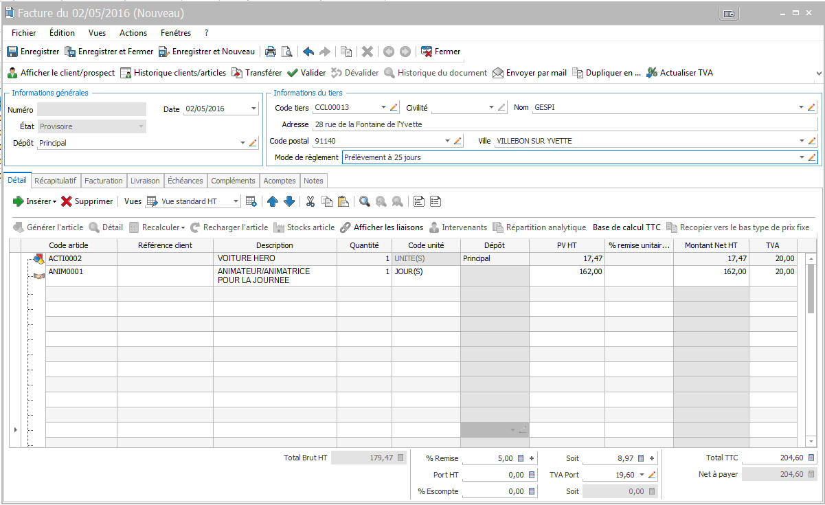 Ebp Gestion Commerciale Pro En Ligne Saas - Assistance Inclue Locale Reunion - Abonnement Annuel - Acerc